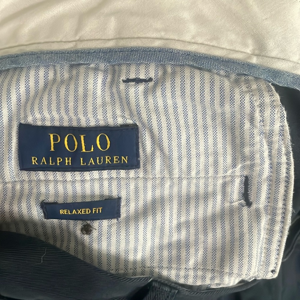 Polo by Ralph Lauren Navy Blue Chino 36x34